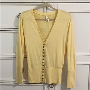Women’s Yellow Cardigan